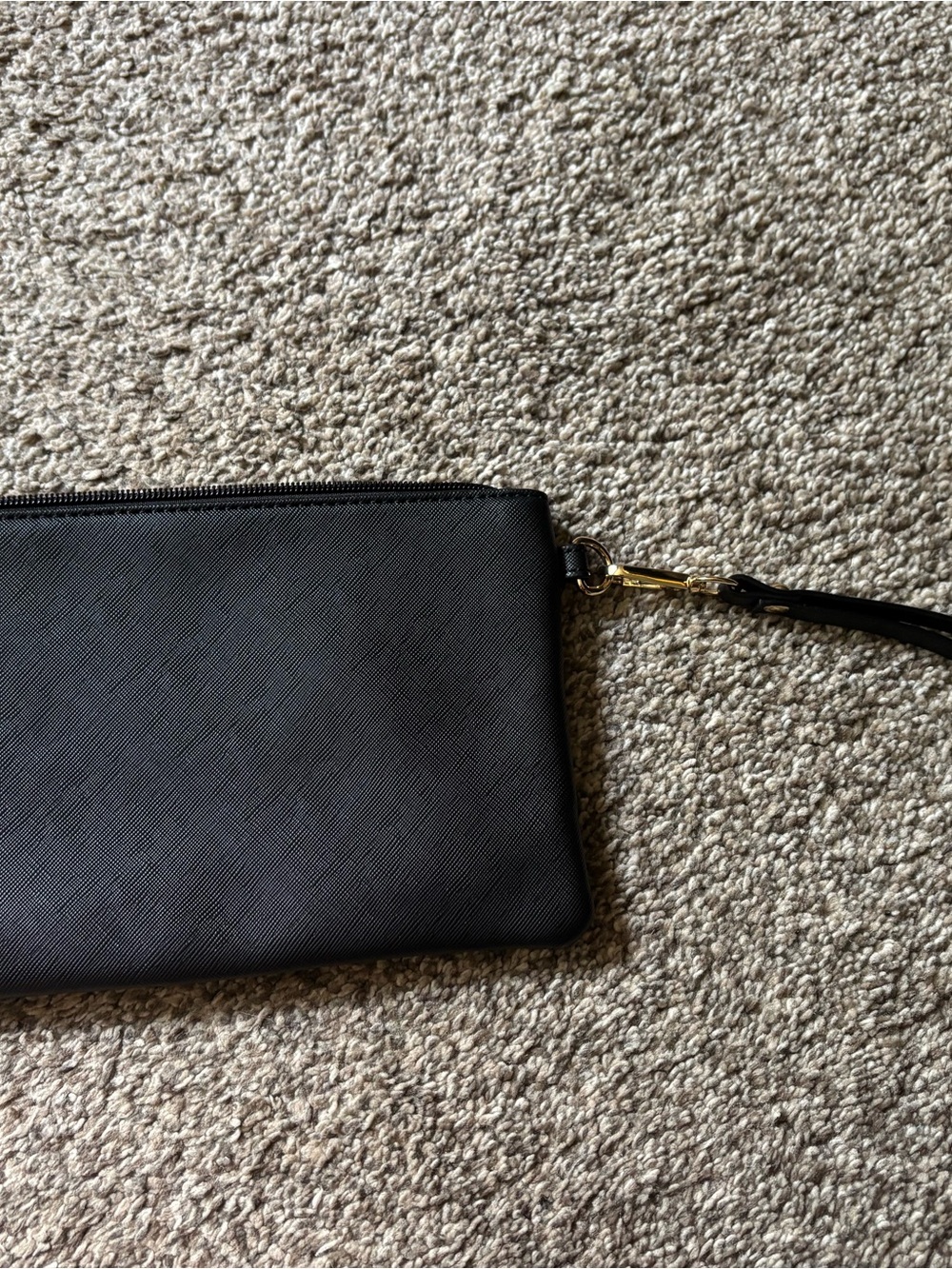 Black Men's Wristlet Pouch - Sleek Everyday Carry